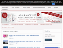 Tablet Screenshot of leblogpatrimoine.com